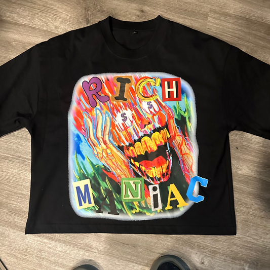 Cropped RICH MANIAC Shirt