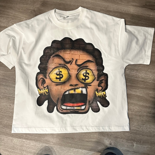 Cropped BIG HEAD Shirt