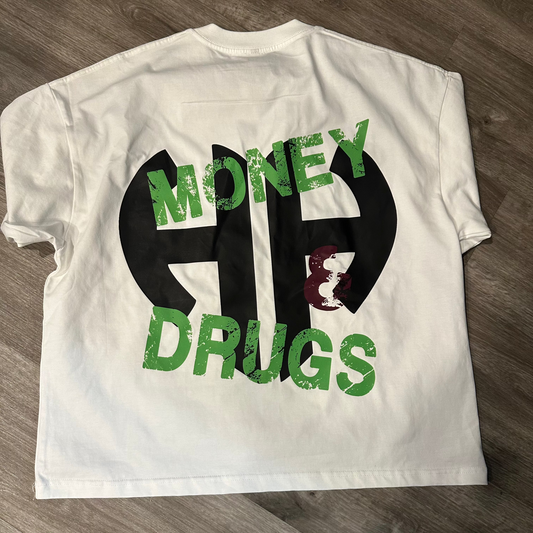 Cropped MONEY & DRUGS Shirt